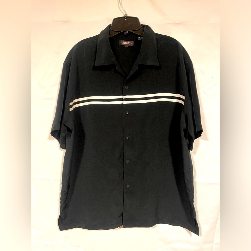 Phillipe Marcel vintage button down short sleeve shirt size large